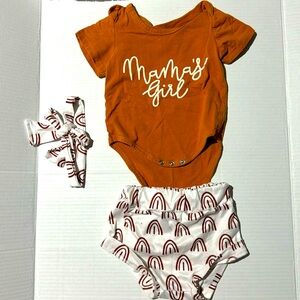 Three piece mamas girl set